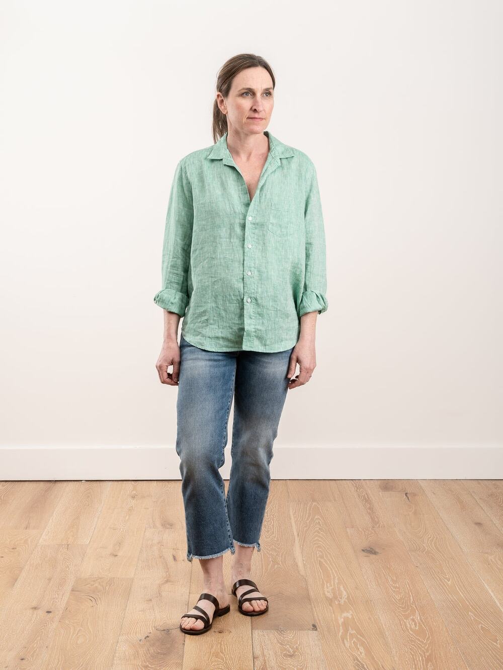 Frank & Eileen Eileen Barry Linen Button Down Shirt